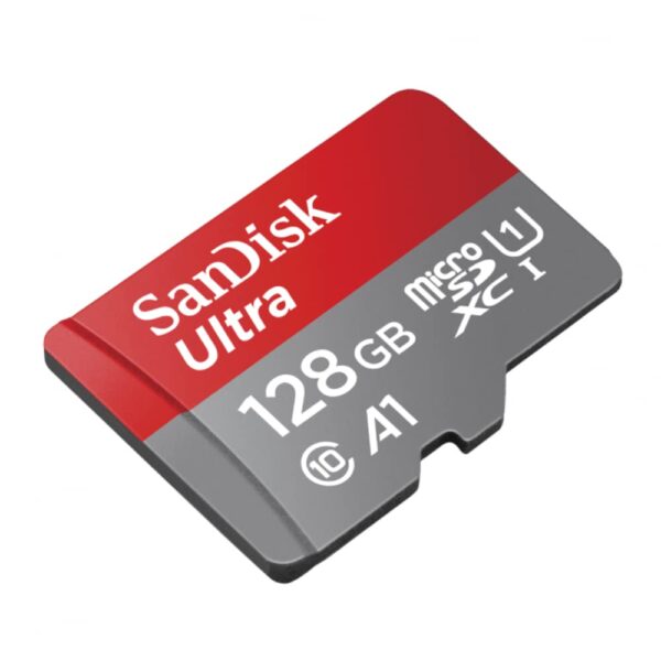 SanDisk Ultra 128GB microSDXC UHS-I, 140MB/s R, Memory Card, 10 Y Warranty, for Smartphones - Image 2
